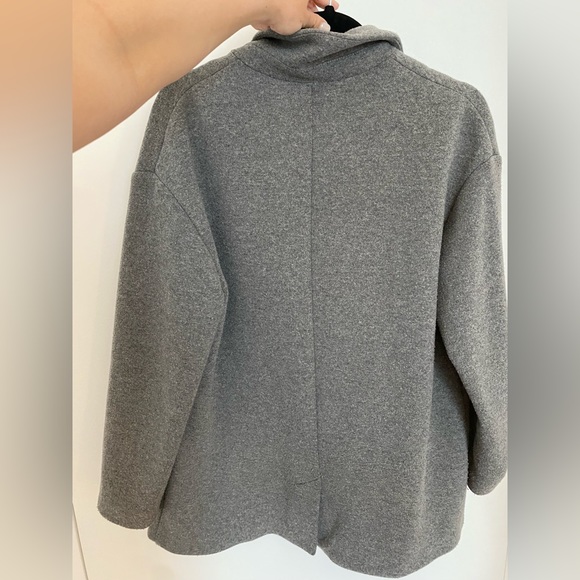 Zara Trf Outerwear Wool Fall Coat - Picture 2 of 3